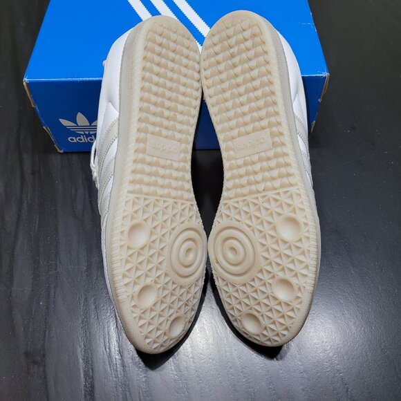 Adidas Samba Men's Sz 9.5/Women's Sz 10.5 OG Trainers in White and Grey JI3206 - Picture 8 of 16